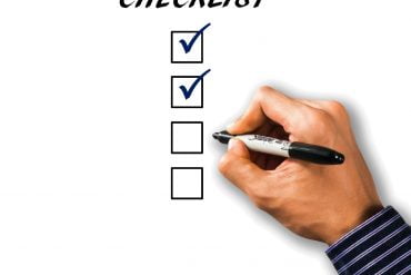 Portfolio checklist